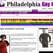 Interview in the Pride Issue of The Philly Gay News Magazine